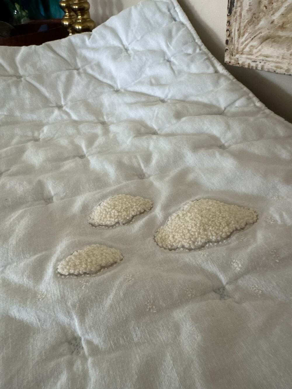 Restoration Hardware RH Baby & Child Layered Cloud Linen-Cotton Quilt